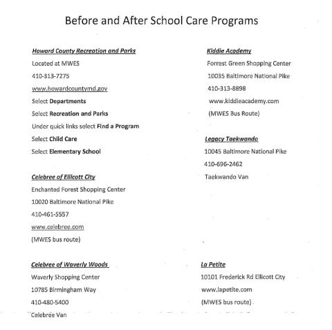 Before and AfterCare