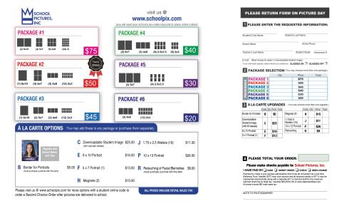 Picture Order Form