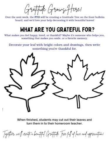 Gratitude Grows Here